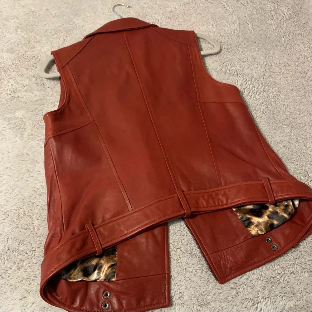 Genuine leather vest ❤️ - Picture 4 of 9